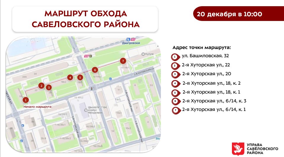 Обход главы управы И.А.Овчинникова 20.12.2025