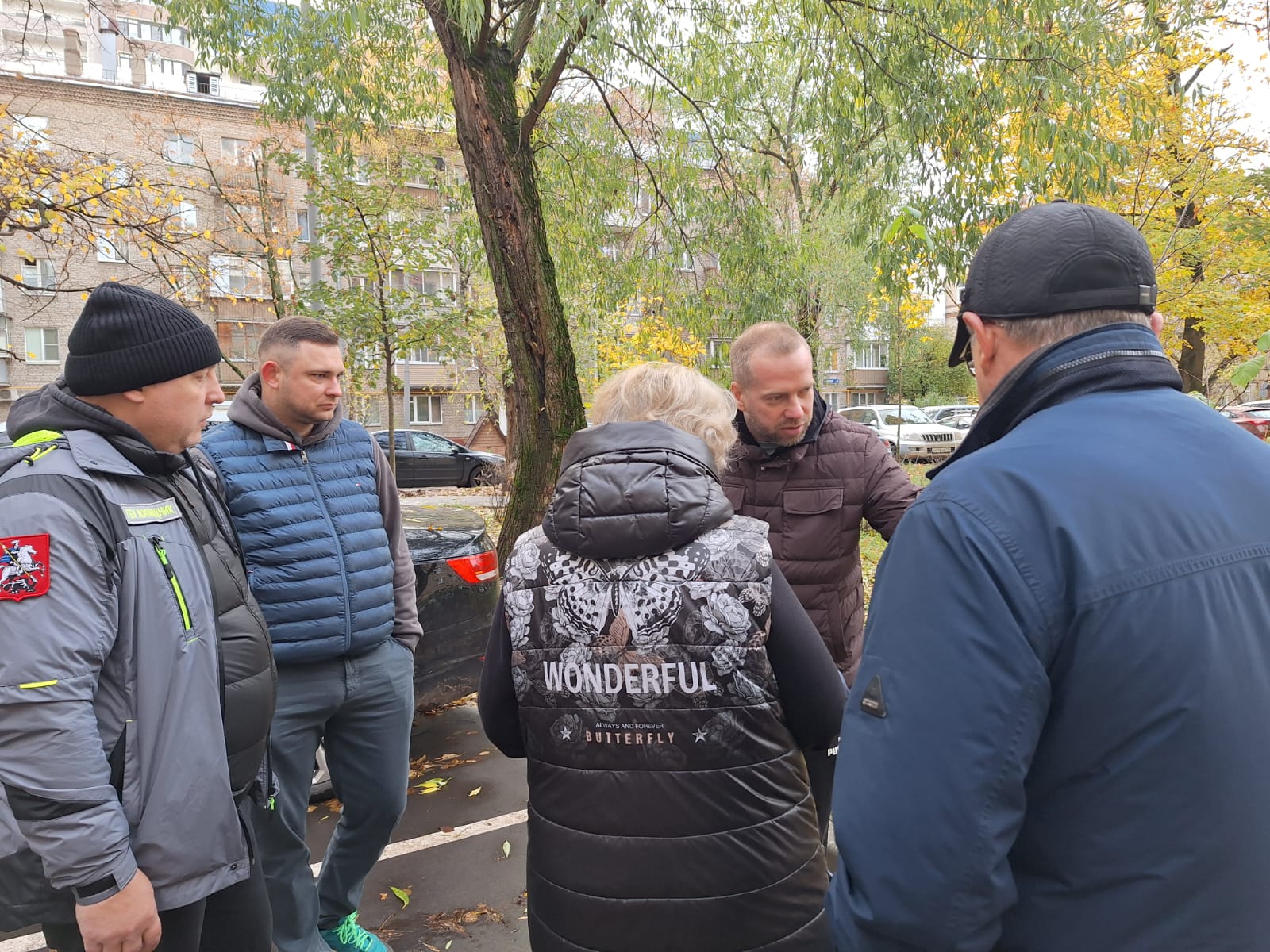 Отчет обхода территории района 18.10.2025